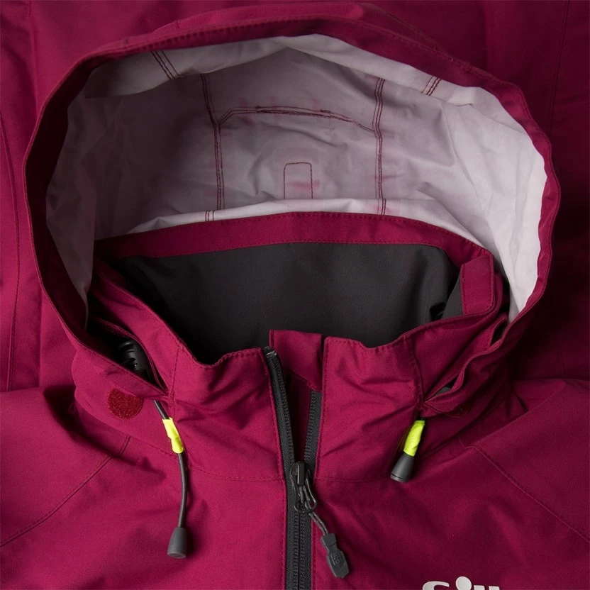 Gill Womens Pilot Jacket - Berry - Image 4