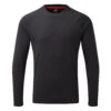 Gill Mens UV Tec Crew Neck Long Sleeve Tee - Charcoal