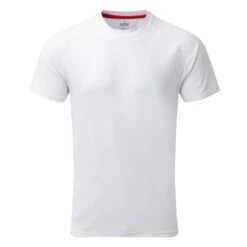 Gill Mens UV Tec Crew Neck T-Shirt - White