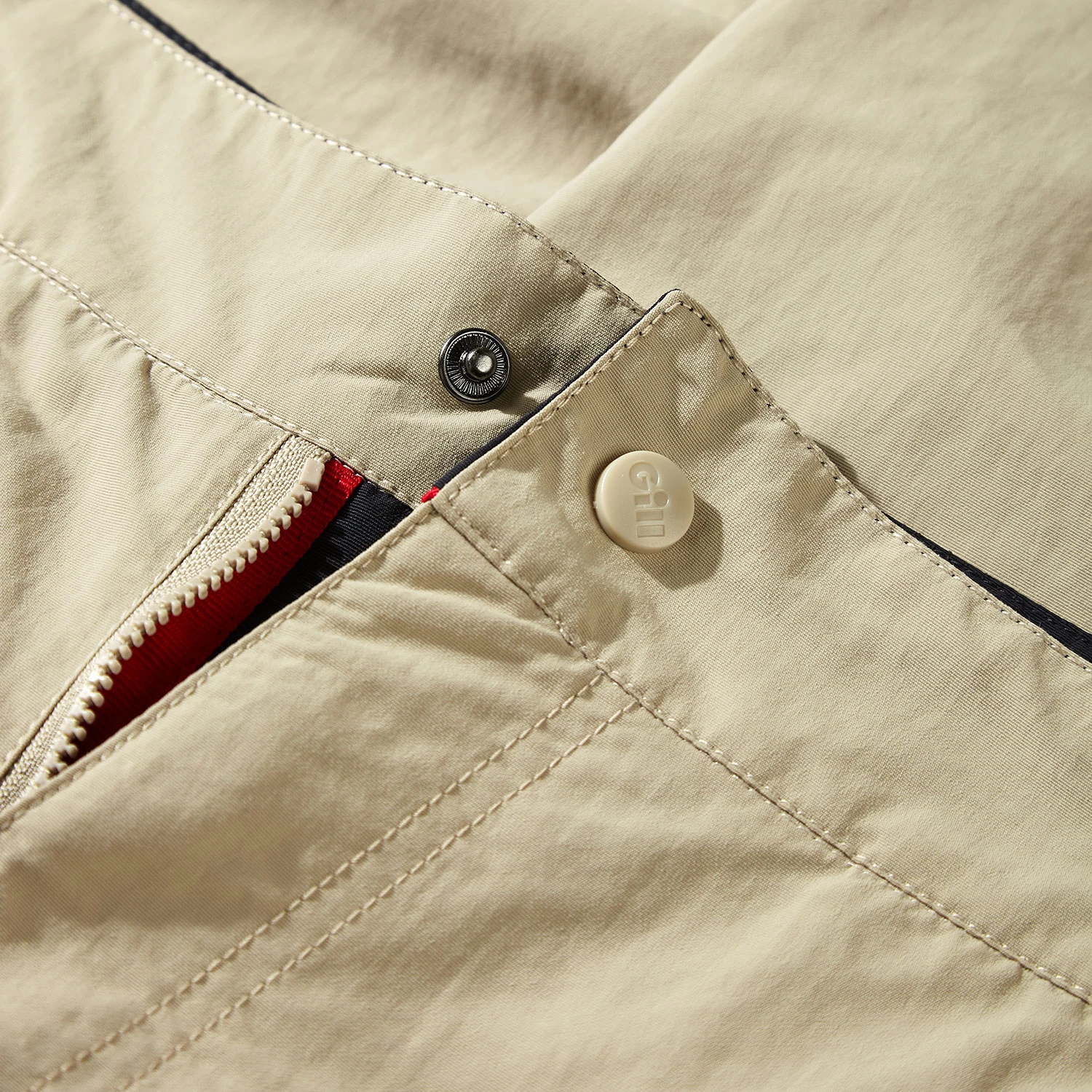 Gill Mens UV Tec Trousers - Khaki - Image 3