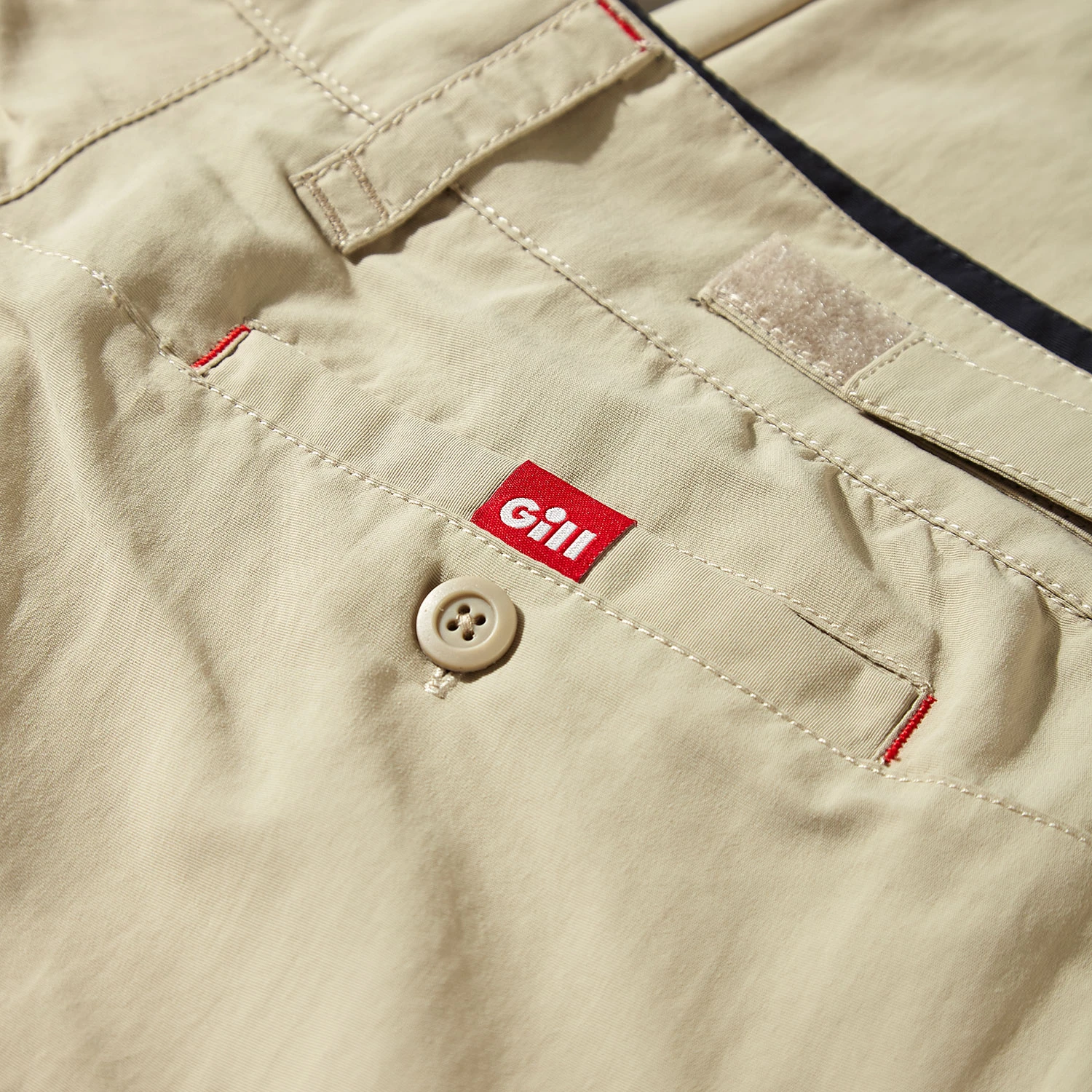 Gill Mens UV Tec Trousers - Khaki - Image 4