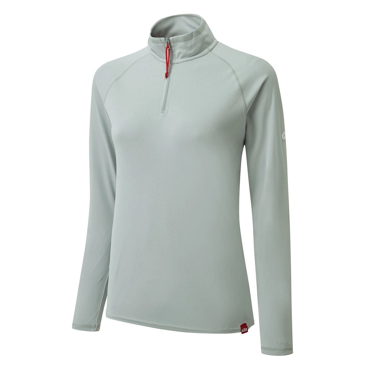 Gill Womens UV Tec Long Sleeve Zip Tee - Image 2