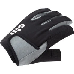Gill Junior Deckhand Long Finger Sailing Gloves - Black