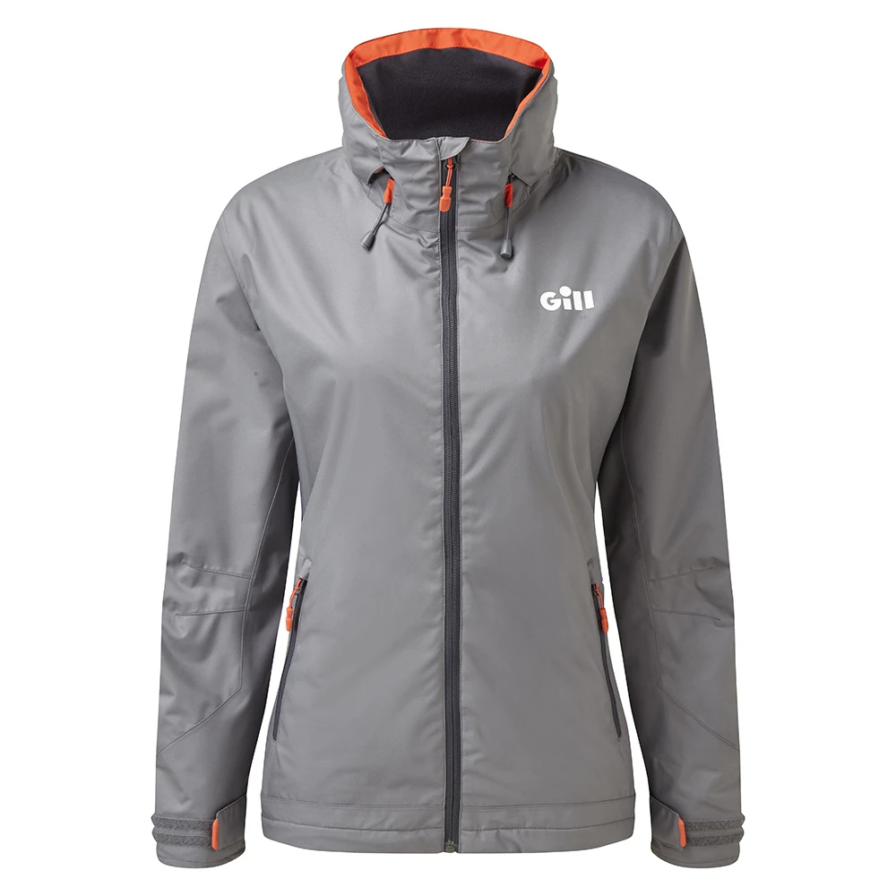 Gill Womens Navigator Inshore Sailing Jacket - Steel Grey